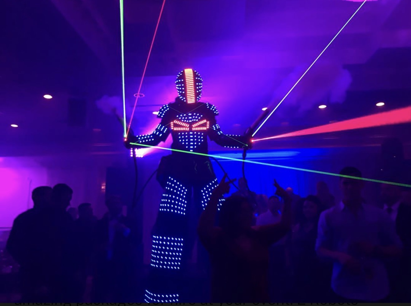 LED Party Robot